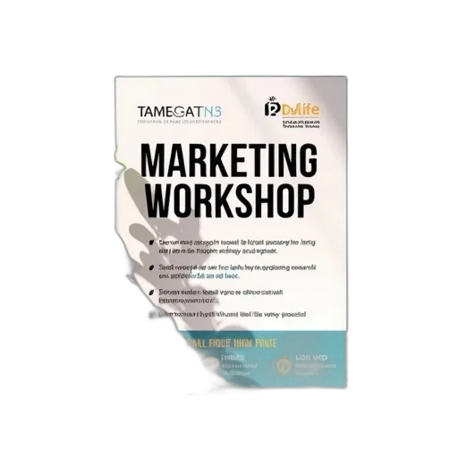 flyer, marketing, workshop transparent PNG cut-out