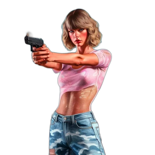weapon, jacket, concept art, photorealistic transparent PNG cut-out