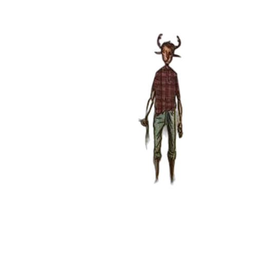 creature, animal, staff, weapon transparent PNG cut-out