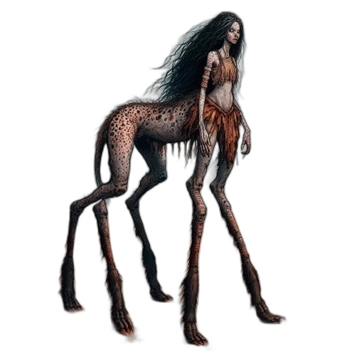 creature, animal, hair, dress transparent PNG cut-out