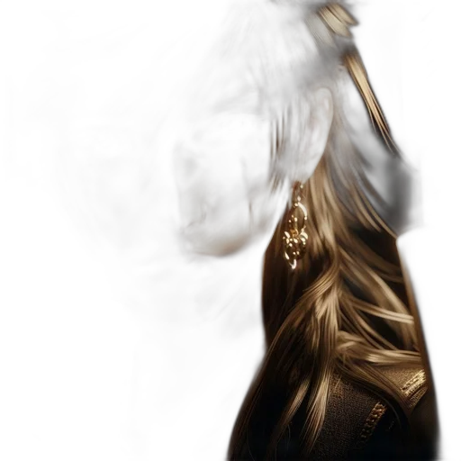 hair, jewelry, dress, crown transparent PNG cut-out