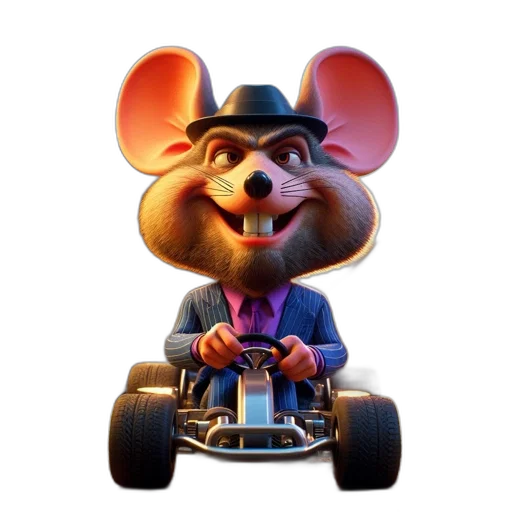 car, animal, concept art, 3d render transparent PNG cut-out
