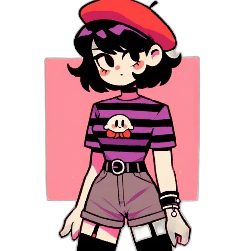 hat, dress, staff, creature transparent PNG cut-out