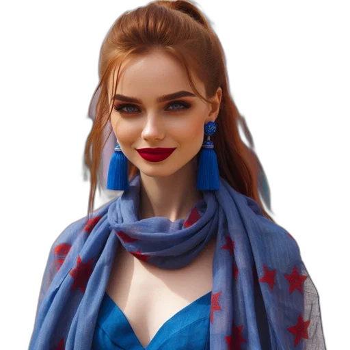 jewelry, dress, face, fantasy art transparent PNG cut-out