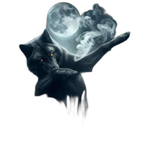 mask, creature, dragon, staff transparent PNG cut-out