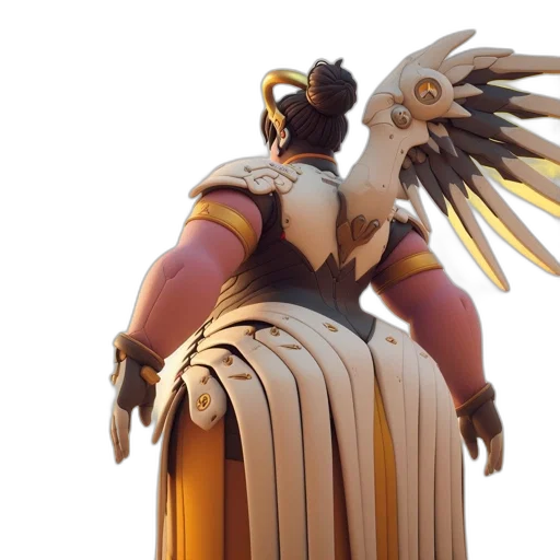 dragon, crown, weapon, 3d render transparent PNG cut-out
