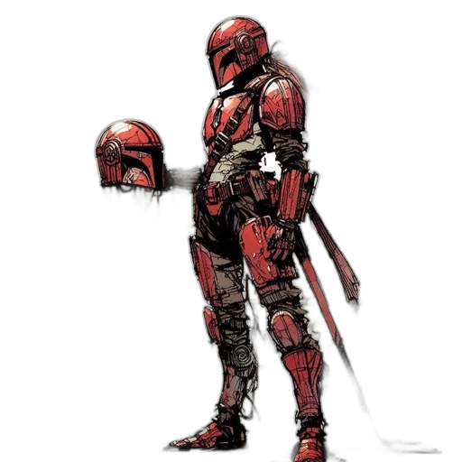 weapon, robot, concept art, comic book art transparent PNG cut-out