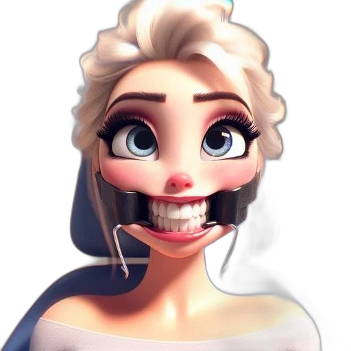 face, mask, jewelry, 3d render transparent PNG cut-out