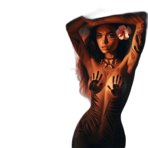 dress, jewelry, photorealistic, concept art transparent PNG cut-out