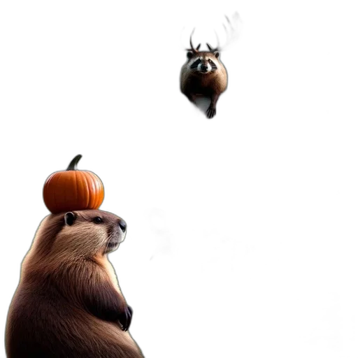 animal, creature, concept art, 3d render transparent PNG cut-out