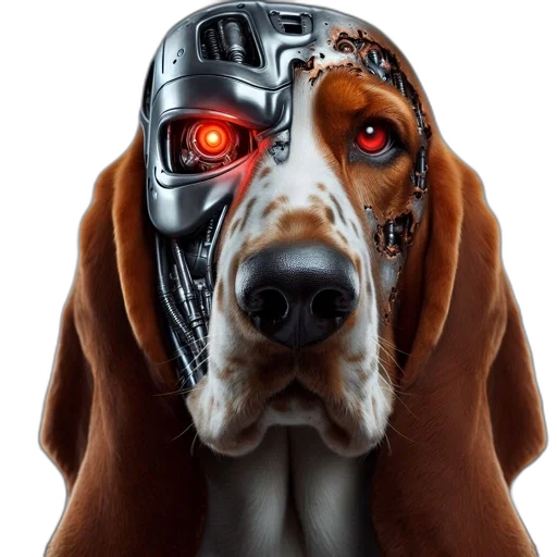 robot, mask, animal, face transparent PNG cut-out