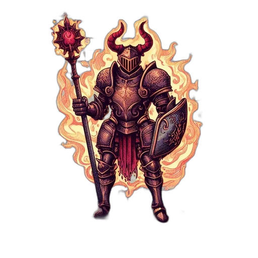 staff, sword, pixel art, fantasy art transparent PNG cut-out