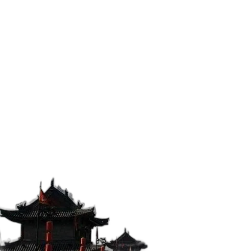 building, dragon, weapon, staff transparent PNG cut-out