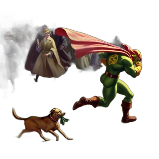 concept art, comic book art, pixel art, fantasy art transparent PNG cut-out