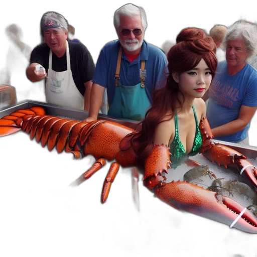 animal, creature, food, photorealistic transparent PNG cut-out