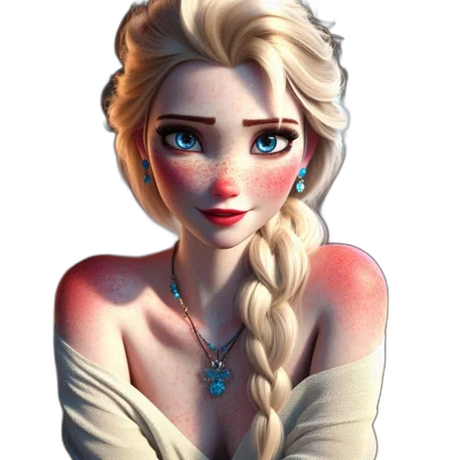 jewelry, face, dress, fantasy art transparent PNG cut-out