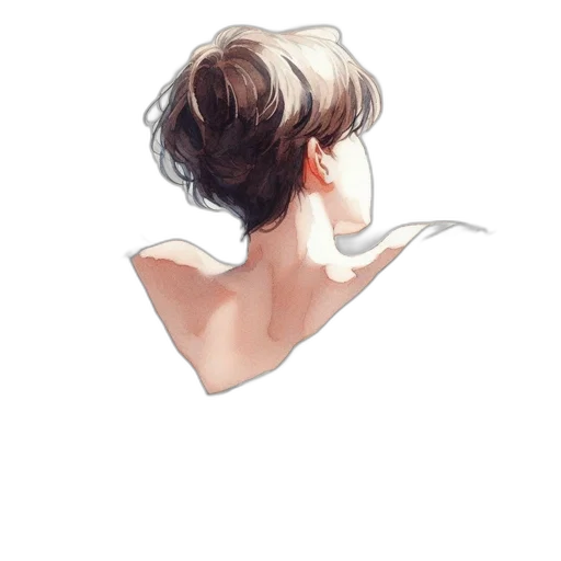 face, dress, hair, mask transparent PNG cut-out