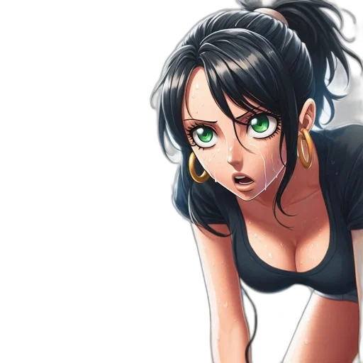 anime, comic book art, concept art, cartoon transparent PNG cut-out