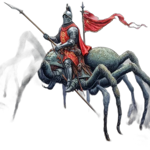 dragon, creature, sword, concept art transparent PNG cut-out