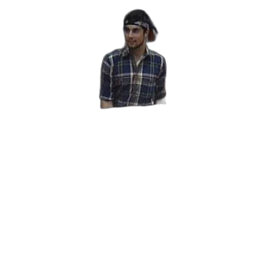 hat, jacket, staff, face transparent PNG cut-out