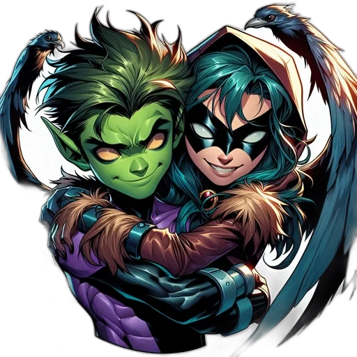mask, comic book art, concept art, fantasy art transparent PNG cut-out