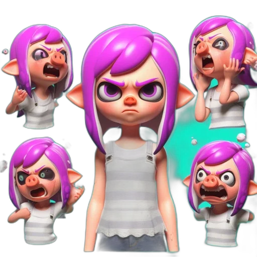 mask, face, concept art, 3d render transparent PNG cut-out