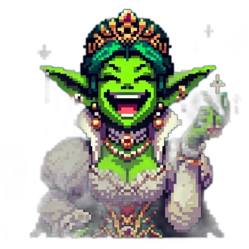 staff, mask, face, creature transparent PNG cut-out