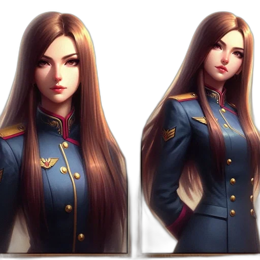 concept art, fantasy art, anime, photorealistic transparent PNG cut-out