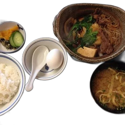 food, japanese, meal, featuring transparent PNG cut-out