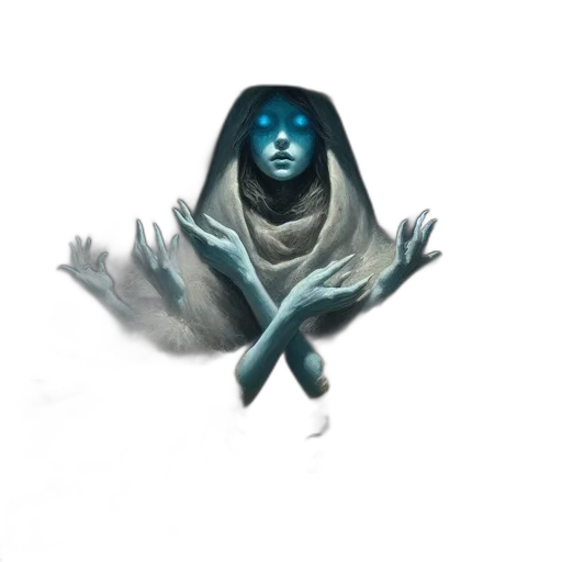 mask, creature, face, staff transparent PNG cut-out