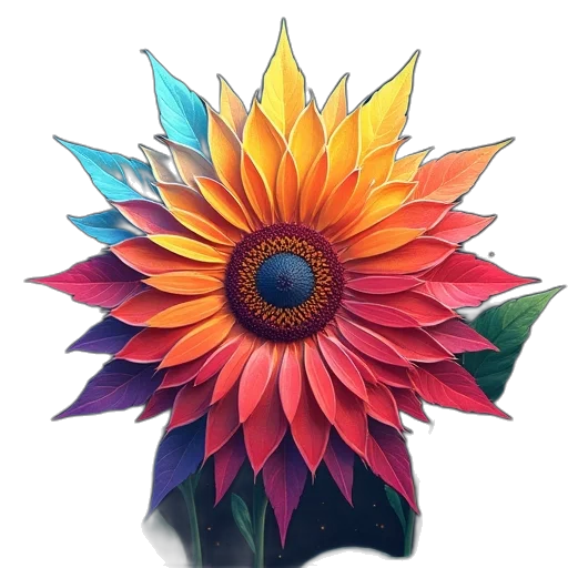 flower, crown, jewelry, staff transparent PNG cut-out