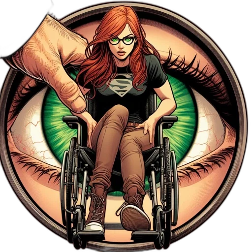 comic book art, concept art, cartoon, pixel art transparent PNG cut-out