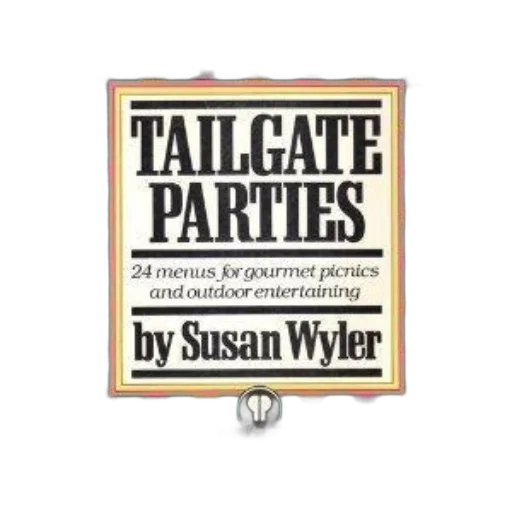 cookbook, titled, tailgate, parties transparent PNG cut-out