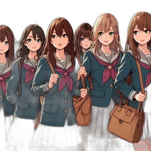 staff, jacket, weapon, anime transparent PNG cut-out