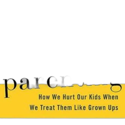 collapse, parenting, book, cover transparent PNG cut-out