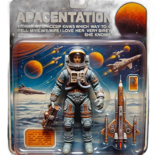 concept art, outer space, astronaut, figure transparent PNG cut-out
