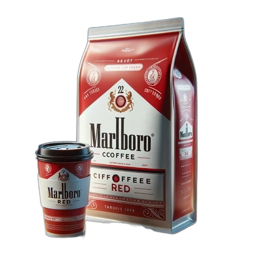 marlboro-branded, coffee, product, package transparent PNG cut-out