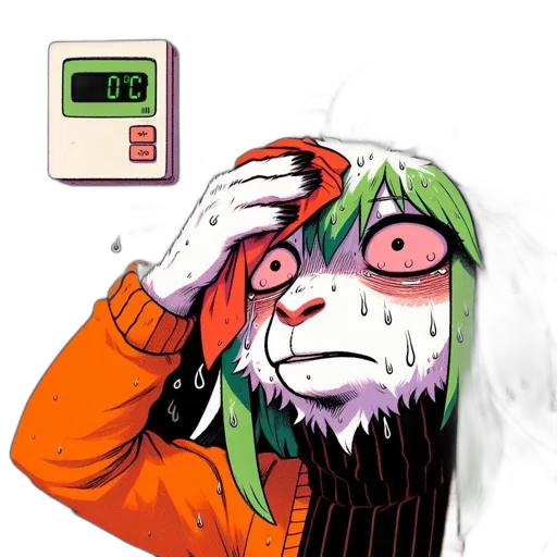mask, robot, face, jacket transparent PNG cut-out