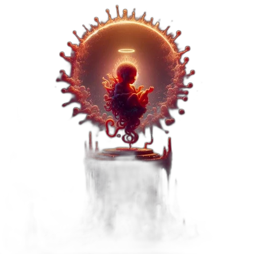 crown, staff, creature, dragon transparent PNG cut-out