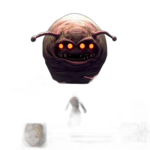 robot, creature, mask, staff transparent PNG cut-out