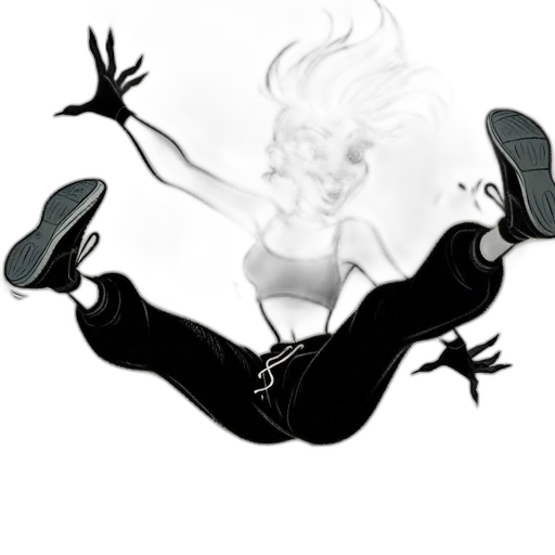 shoes, dragon, mask, staff transparent PNG cut-out