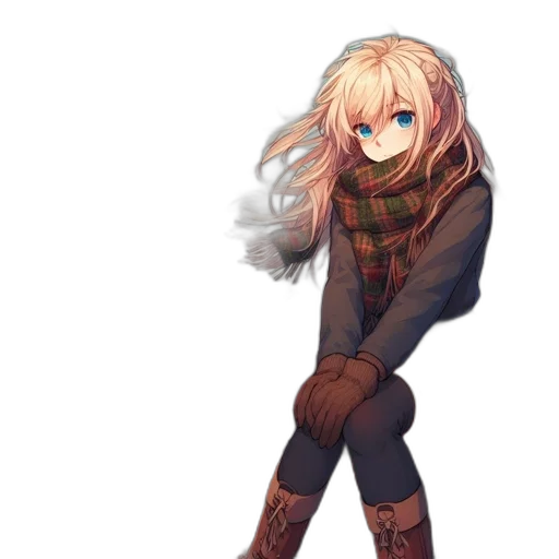 jacket, weapon, sword, staff transparent PNG cut-out