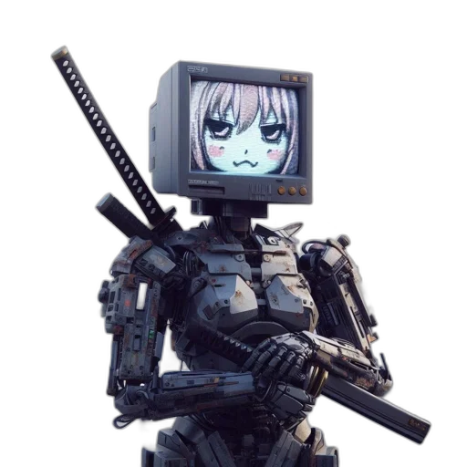 robot, weapon, animal, staff transparent PNG cut-out