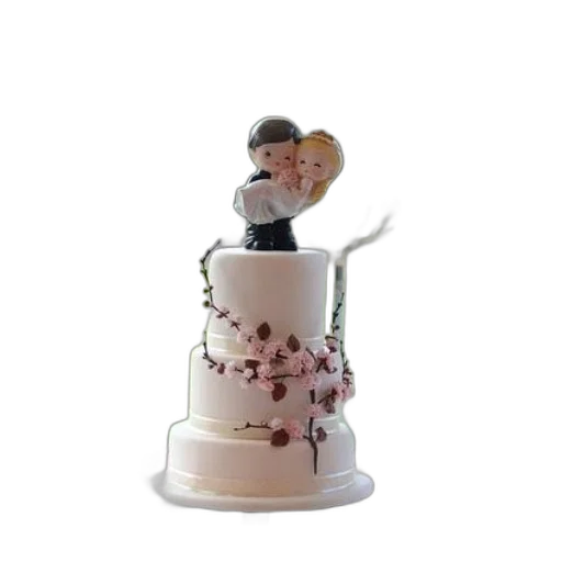 3d render, photorealistic, wedding, cake transparent PNG cut-out