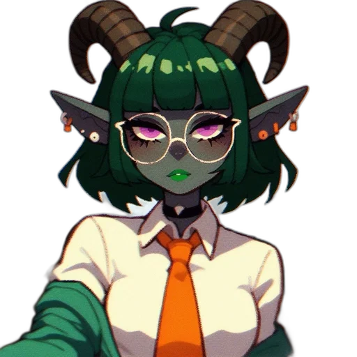 mask, staff, creature, face transparent PNG cut-out