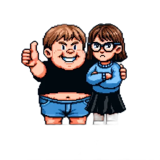 pixel art, cartoon, concept art, comic book art transparent PNG cut-out