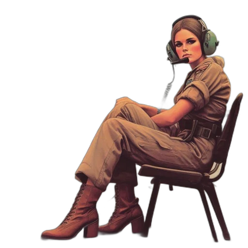 staff, furniture, hat, jacket transparent PNG cut-out