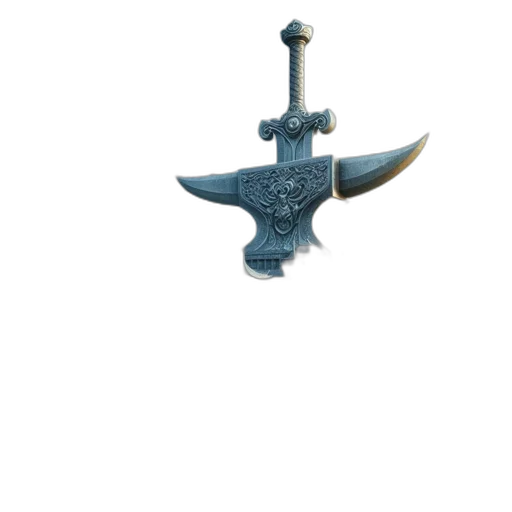 sword, staff, weapon, jewelry transparent PNG cut-out