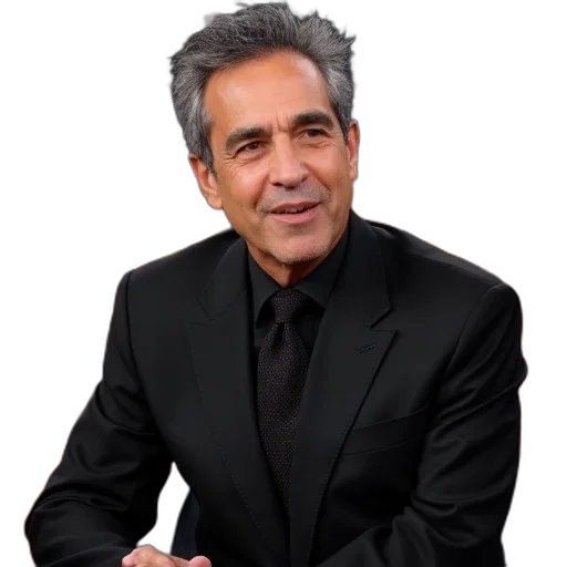 staff, jacket, hair, face transparent PNG cut-out