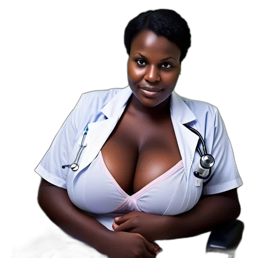 staff, photorealistic, female, healthcare transparent PNG cut-out